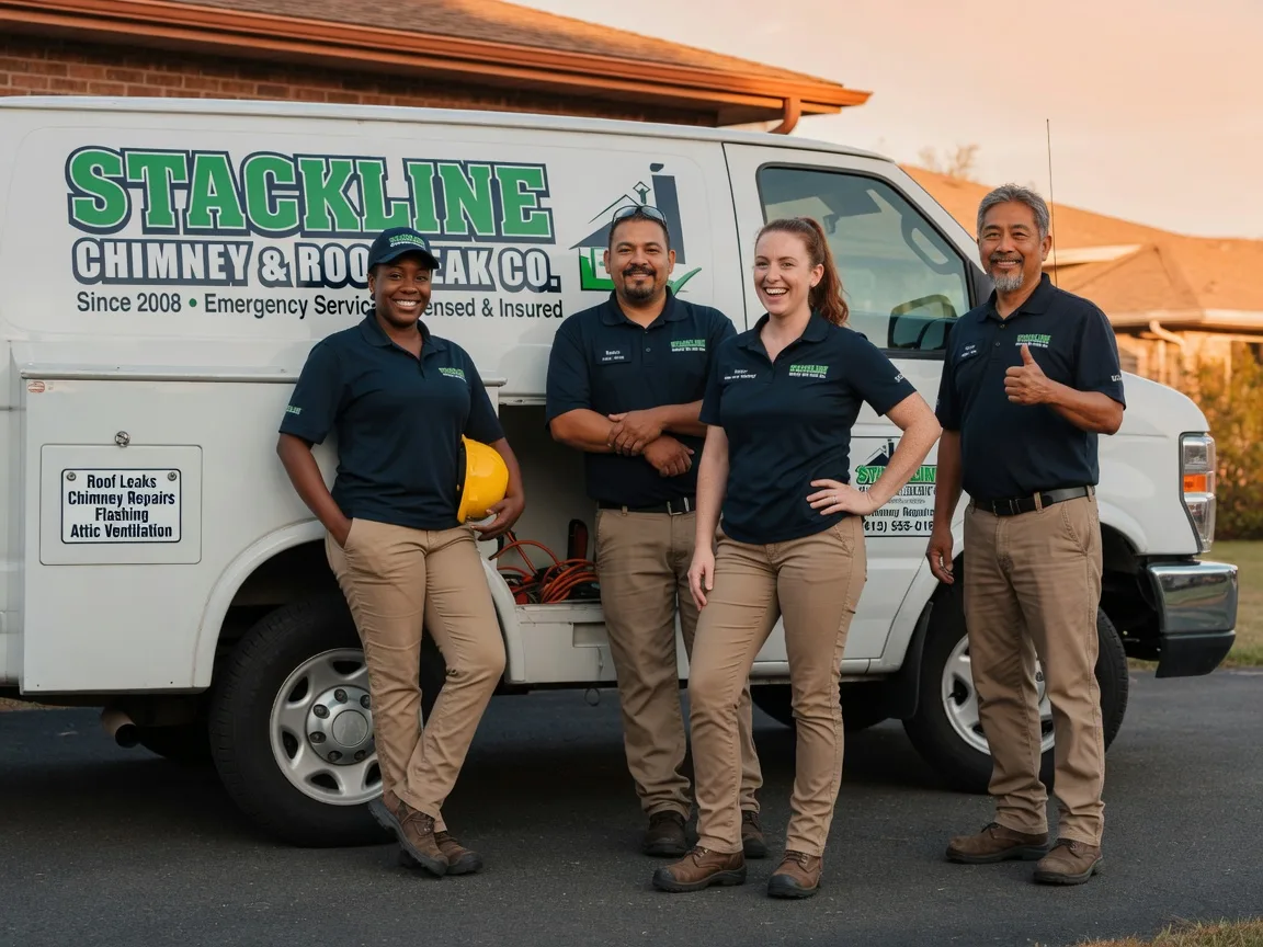 Chimney flashing repair company in Stevensville, MI